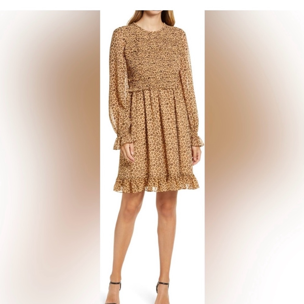 Rachel Parcell leopard print dress